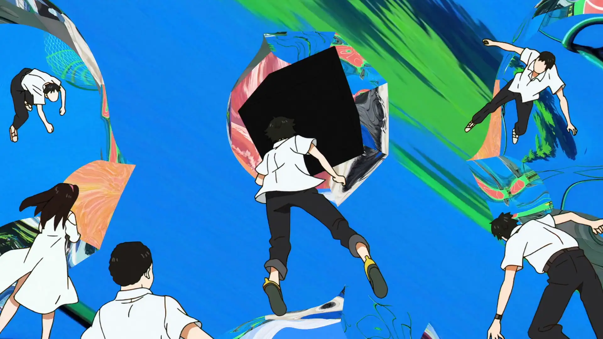 Screenshot of a scene from the anime Sonny Boy, from episode 6 at timestamp 17:24