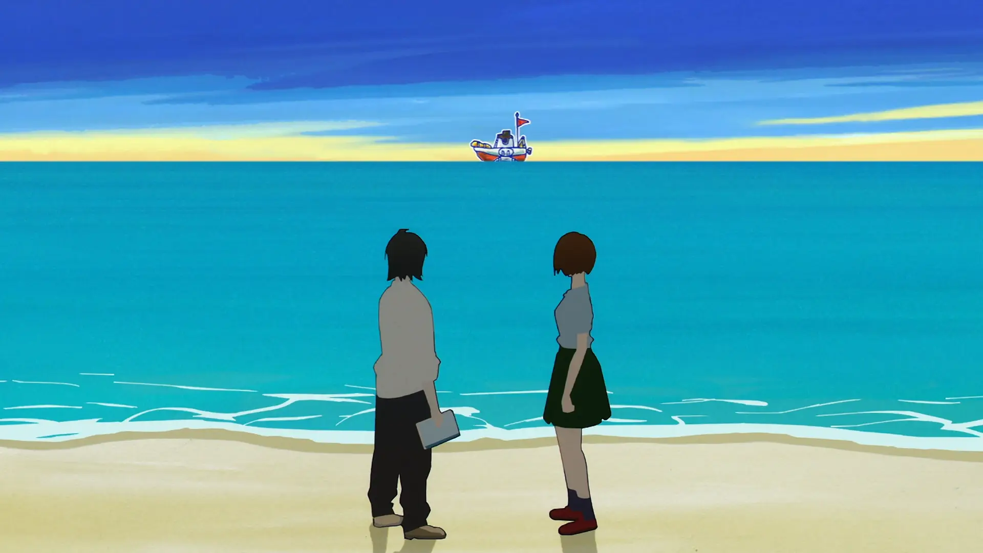 Screenshot of a scene from the anime Sonny Boy, from episode 7 at timestamp 20:15