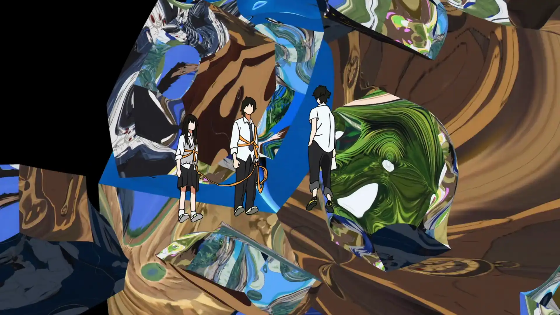 Screenshot of a scene from the anime Sonny Boy, from episode 12 at timestamp 09:35